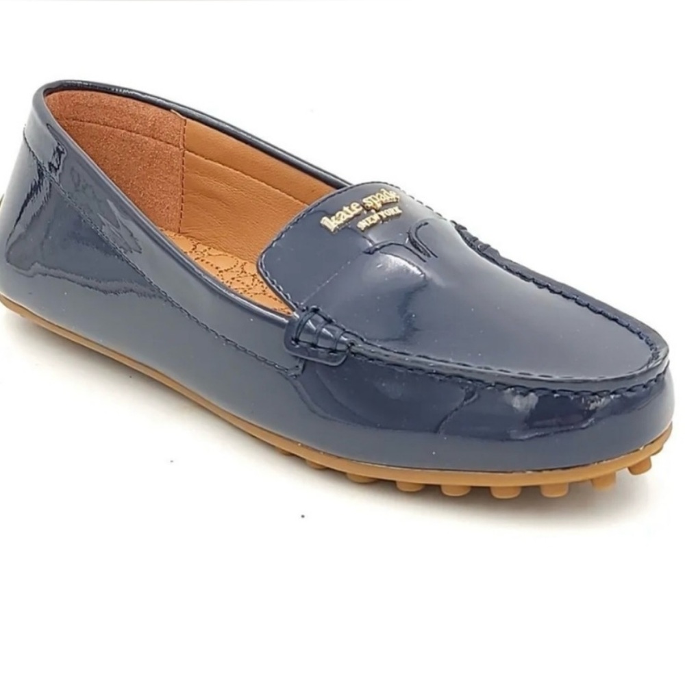 Kate Spade Blue Patent Leather Flats